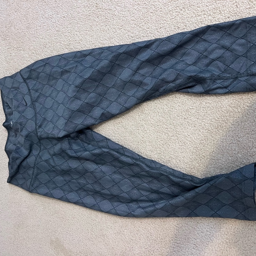 Nike Men's Black Checkered Joggers